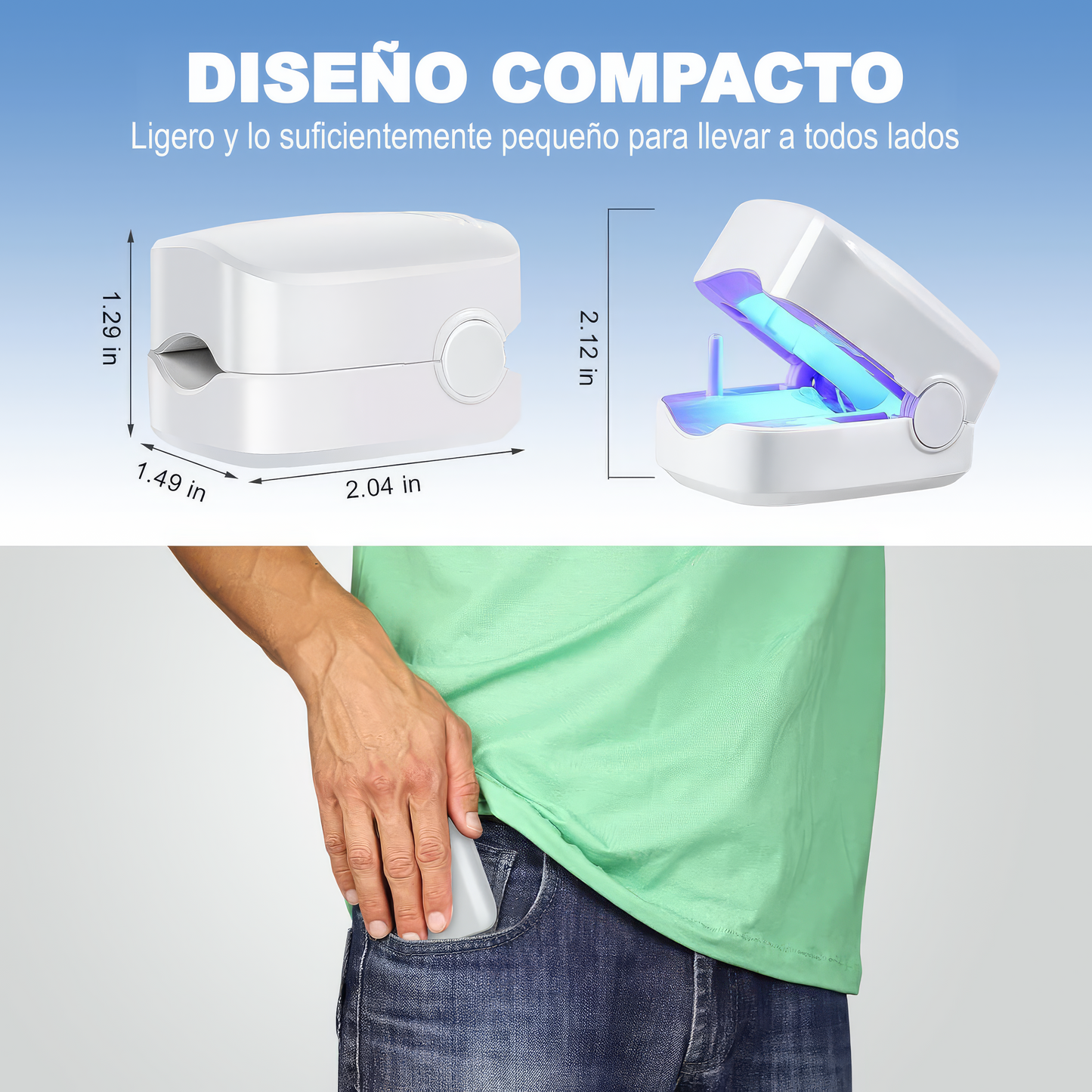 Dispositivo Láser Antihongos – Tratamiento Seguro desde Casa