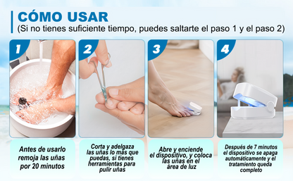 Dispositivo Láser Antihongos – Tratamiento Seguro desde Casa